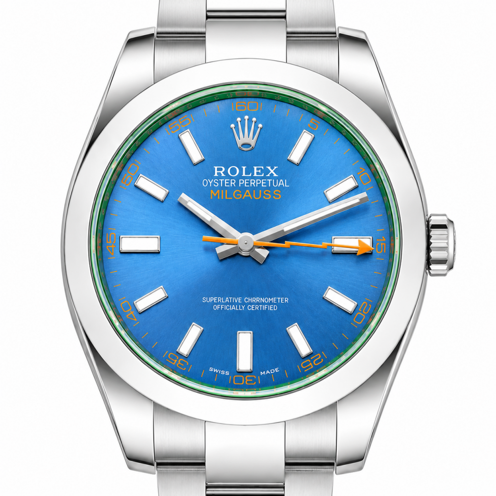 Rolex Milgauss 40MM 116400GV Blue Dial Watch